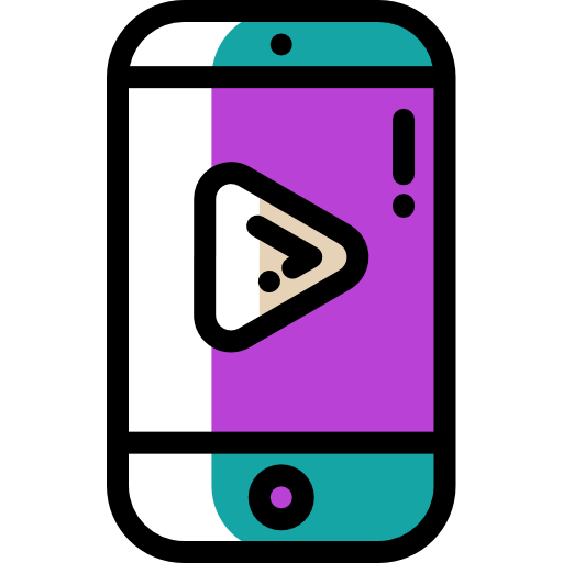 スマートフォン Detailed Rounded Color Omission icon