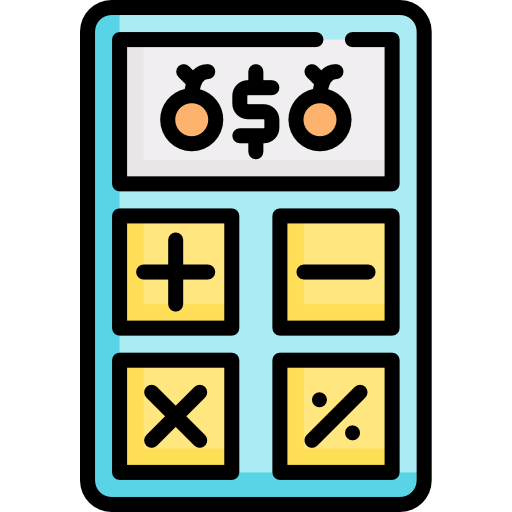 Calculation Special Lineal color icon