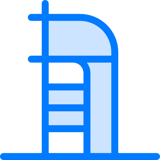 burj al arab Vitaliy Gorbachev Blue icono
