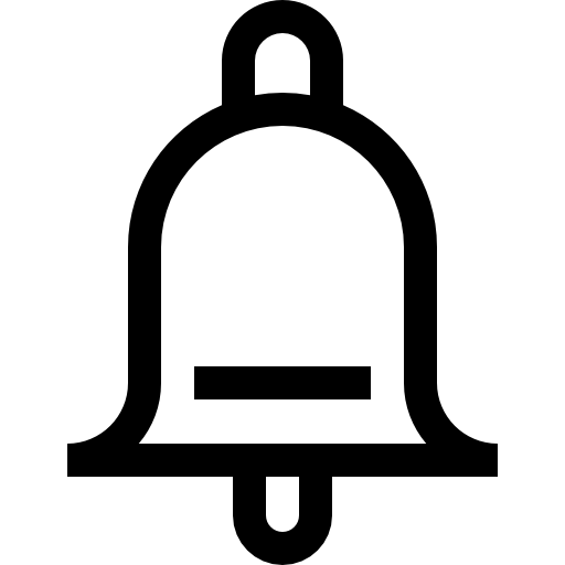 Колокол Basic Straight Lineal иконка