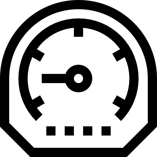 velocímetro Basic Straight Lineal icono