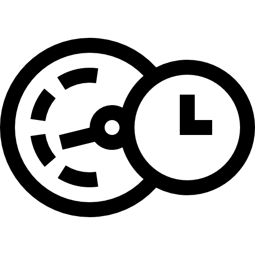 tachimetro Basic Straight Lineal icona