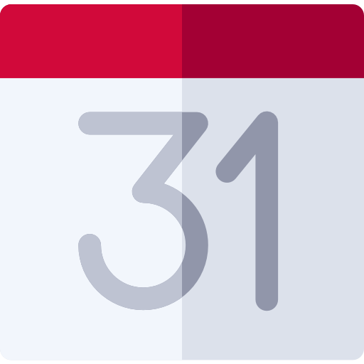 カレンダー Basic Rounded Flat icon