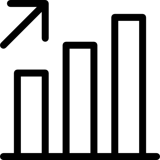 막대 그래프 Vitaliy Gorbachev Lineal icon