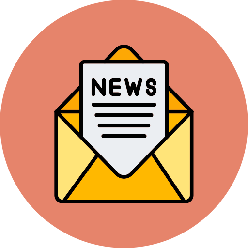 newsletter Generic color lineal-color icon