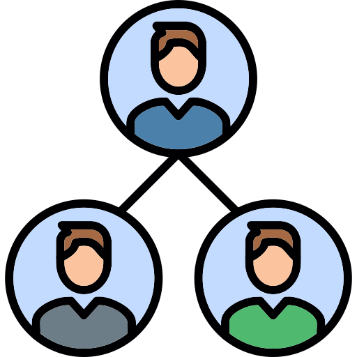 チームワーク Generic color lineal-color icon
