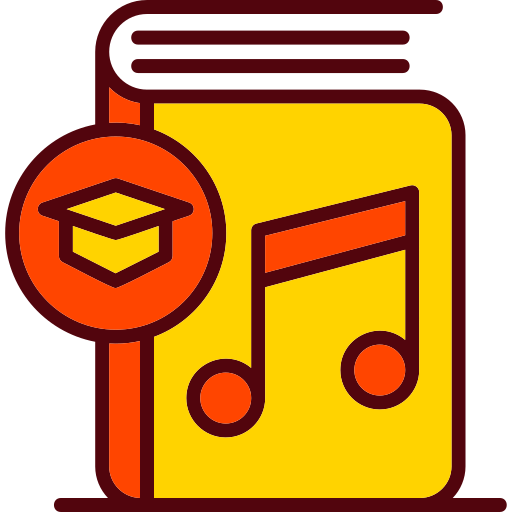 musikbuch Generic color lineal-color icon