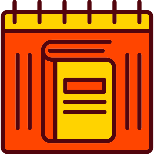 kalender Generic color lineal-color icon
