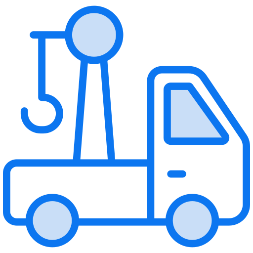 Tow truck Generic color lineal-color icon