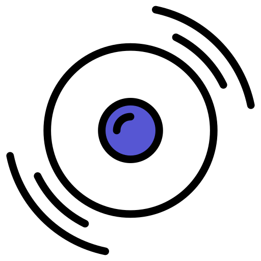 オーディオシステム Generic color lineal-color icon