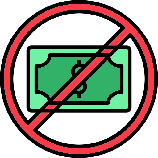 No money Generic color lineal-color icon