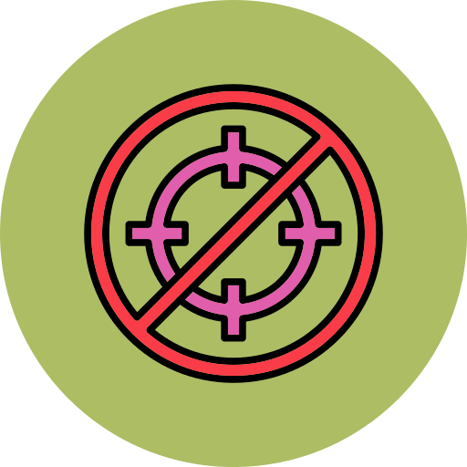 prohibido Generic color lineal-color icono