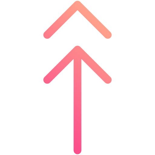 Arrow up Generic gradient outline icon
