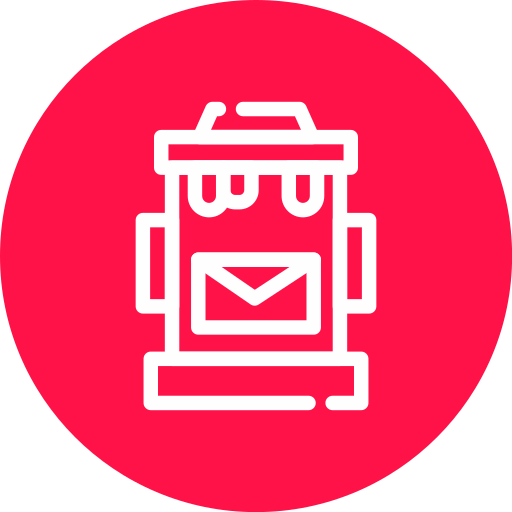 Postbox Generic color fill icon