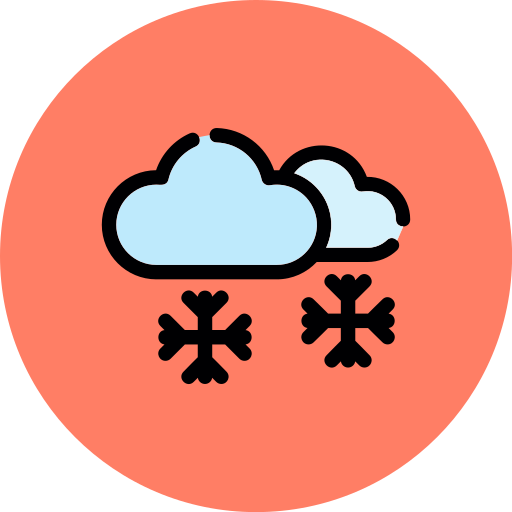 Snowing Generic color lineal-color icon
