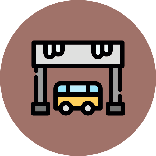 Bus stop Generic color lineal-color icon
