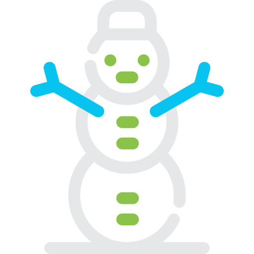 muñeco de nieve Generic color outline icono