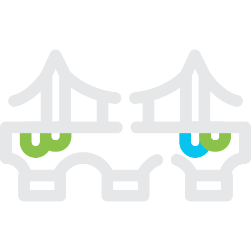 puente Generic color outline icono