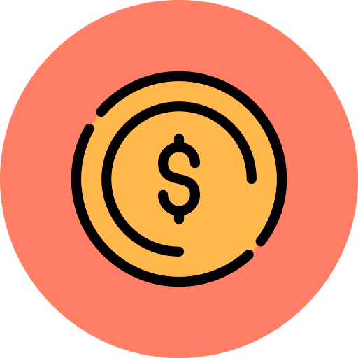 moeda de dólar Generic color lineal-color Ícone