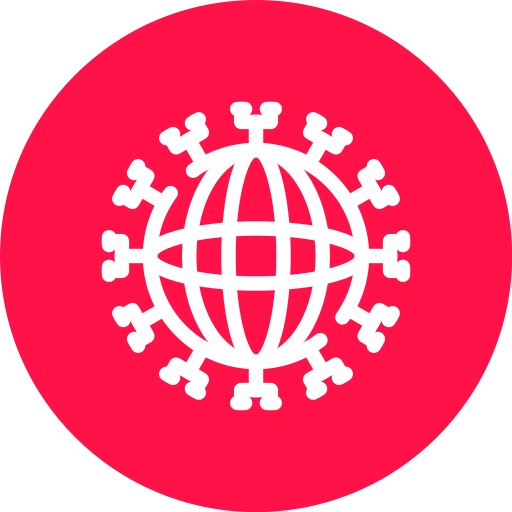 globales netzwerk Generic color fill icon