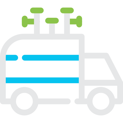 vrachtwagen Generic color outline icoon