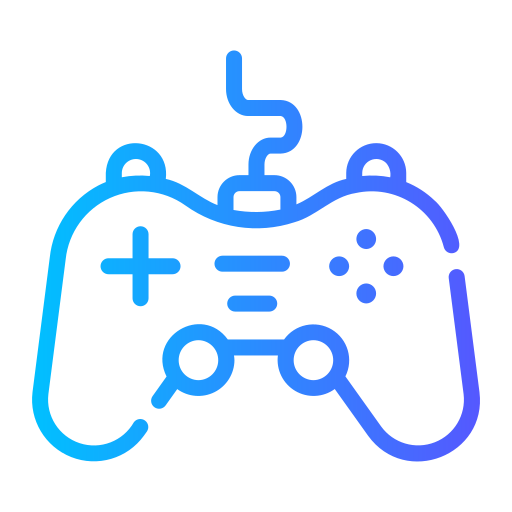 Play game Generic gradient outline icon
