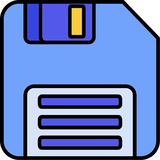 disquete Generic color lineal-color Ícone