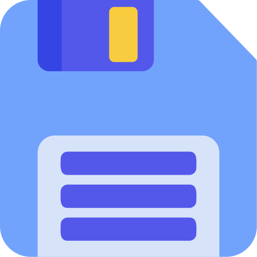 diskette Generic color fill icon