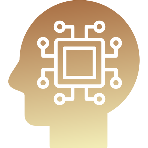 intelligenza Generic gradient fill icona