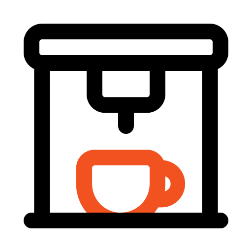 コーヒーメーカー Generic color outline icon