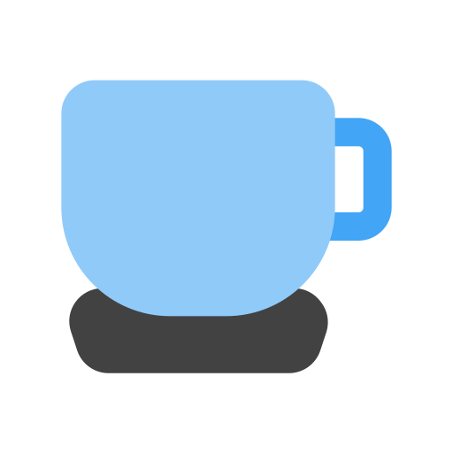 kaffeebecher Generic color fill icon