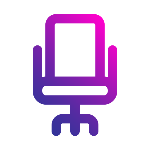 사무실 의자 Generic gradient outline icon