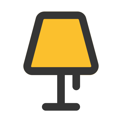 Lamp desk Generic color lineal-color icon