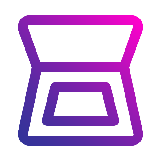 스캐너 Generic gradient outline icon