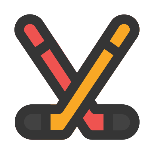 Ice hockey Generic color lineal-color icon