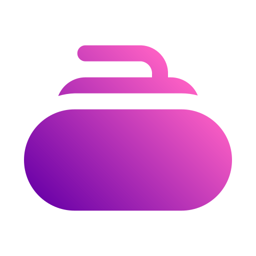 Curling Generic gradient fill icon