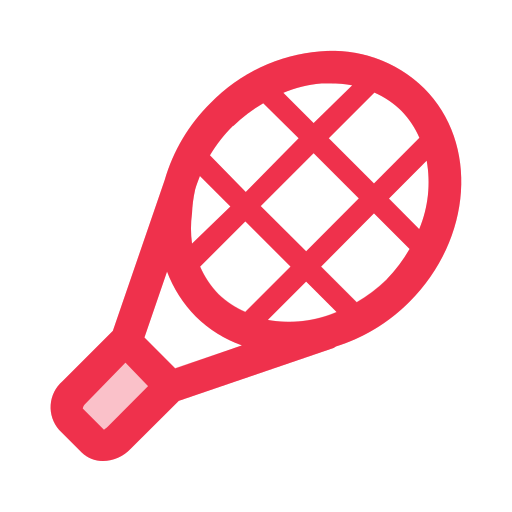 Tennis racket Generic color lineal-color icon