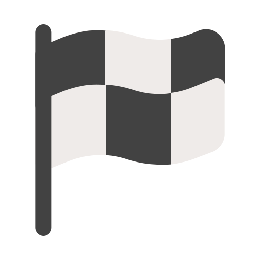 Racing flag Generic color lineal-color icon