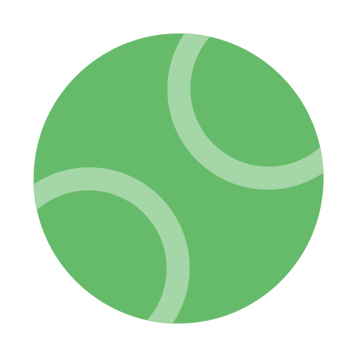 tennis ball Generic color lineal-color icon