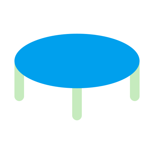Trampoline Generic color fill icon