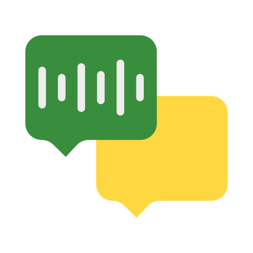 Audio message Generic color fill icon