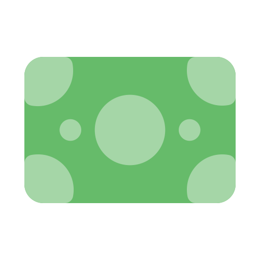 dinero Generic color fill icono