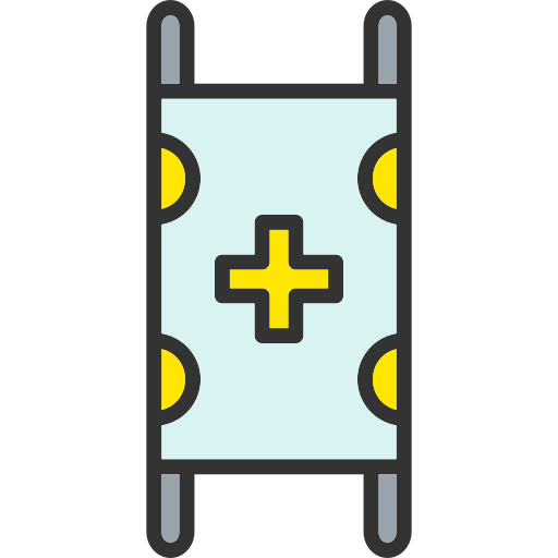 Stretcher Generic color lineal-color icon