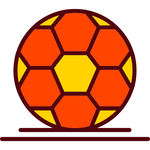 football Generic color lineal-color Icône