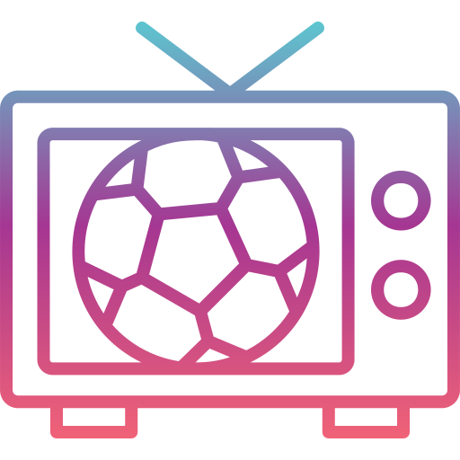 televisión Generic gradient outline icono