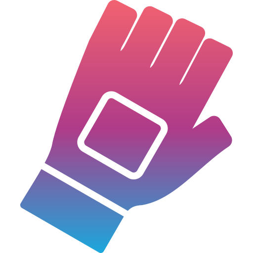 Sports gloves Generic gradient fill icon