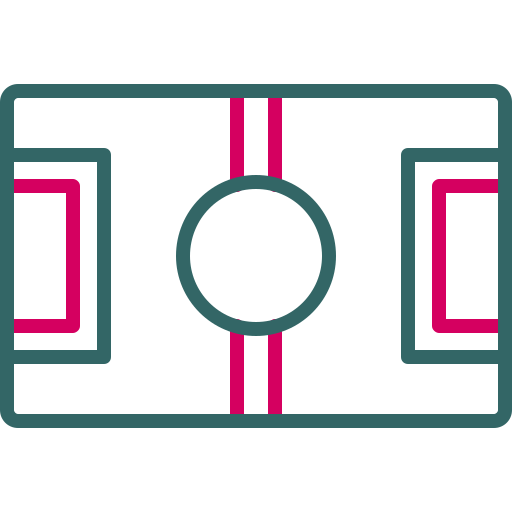 fussballplatz Generic color outline icon