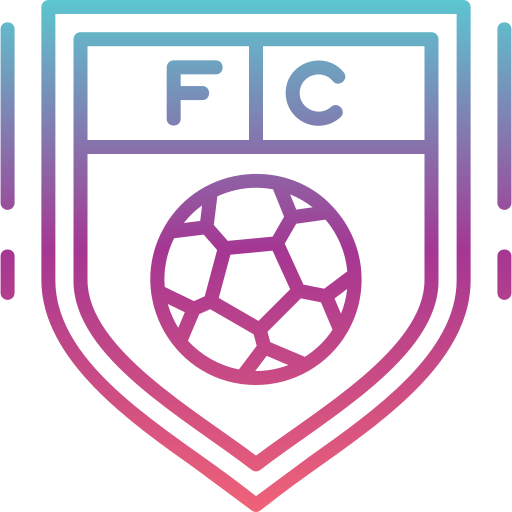 Football club Generic gradient outline icon