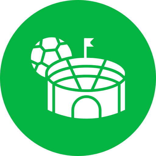 Stadium Generic color fill icon