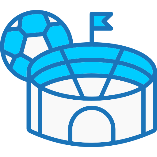 Stadium Generic color lineal-color icon